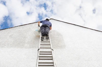 Peinture extérieure à Baudricourt — façades et ravalement